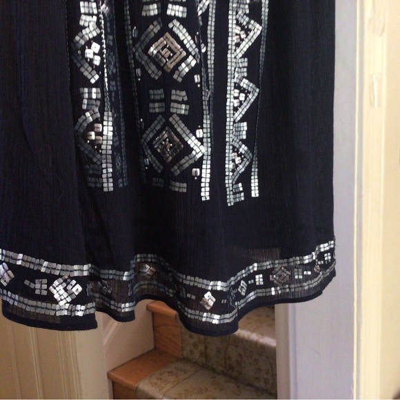Calypso St. Barth silk beaded tunic - Picture 2 of 5